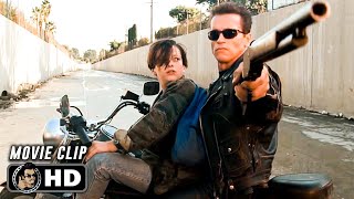 TERMINATOR 2 Clip  Truck Chase 1991 Arnold Schwarzenegger [upl. by Folly]