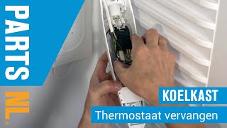 Thermostaat vervangen van koelkast PartsNL uitleg [upl. by Mairym]