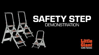 Safety Step  Demo  Little Giant Ladder Systems [upl. by Aihseyk]