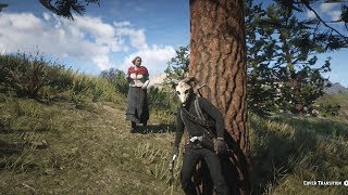 Red Dead Redemption 2  Brutal Psycho Bandit Gameplay [upl. by Ecidna]