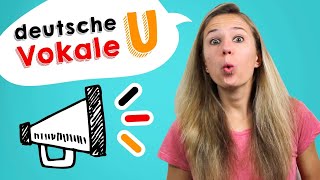 GERMAN PRONUNCIATION 4 Learn How to Pronounce the GERMAN VOWELS [upl. by Ytoc]