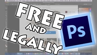 INSTALL PHOTOSHOP FREE LEGALLY mac and windows  TechGenieT3G [upl. by Assirod518]