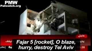 Hamas song quotFire your rockets blow up Tel Avivquot [upl. by Kannav788]