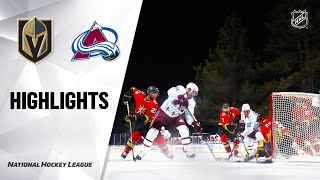 Golden Knights  Avalanche 22021  NHL Highlights [upl. by Aneev98]