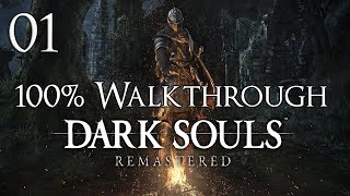 Dark Souls Remastered  Walkthrough Part 1 Firelink Shrine [upl. by Scrogan]