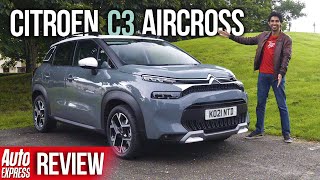 NEW 2021 Citroen C3 Aircross review the most comfortable crossover you can buy  Auto Express [upl. by Vasily]