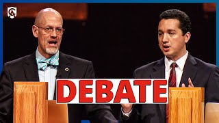 DEBATE  Can a Christian Lose Their Salvation  Trent Horn vs Dr James R White [upl. by Bailey]