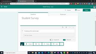 Microsoft Forms  Create a Survey [upl. by Tal]