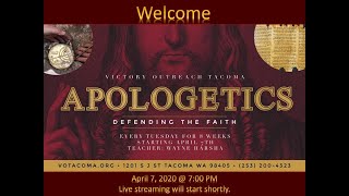 Apologetics 1 An Introduction to Christian Apologetics [upl. by Cire]