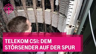 Telekom CSI Dem Störsender auf der Spur [upl. by Assirak]