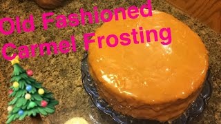 How to Make Old Fashioned Carmel Frosting [upl. by Hairom]