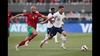 USMNT vs Morocco Highlights  June 1 2022 [upl. by Bremser]