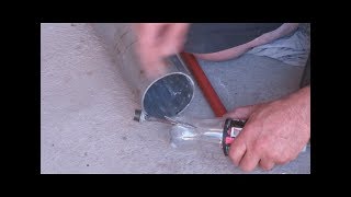 Como destapar un Desague con Herramientas Caseras  How to Uncover a Drain With Homemade Tools [upl. by Idyak]