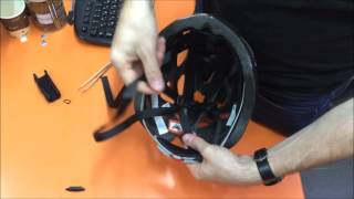 How to replace the helmet strap clip [upl. by Sancha]