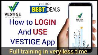 How to Login Vestige App and VBD App How to place order online Fully practical video [upl. by Alahs]