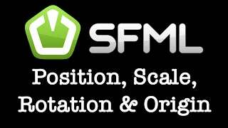 SFML 24x Tutorial 004  Transformations Position Rotation Scale and Origin [upl. by Costello]