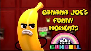 The Amazing World Of Gumball  Banana Joes Funny Moments [upl. by Rennane978]