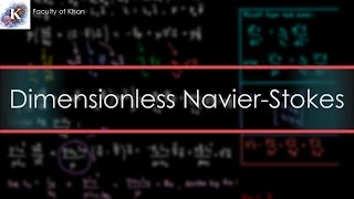 Nondimensionalizing the NavierStokes Equation [upl. by Allac595]