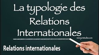 La typologie des relations internationales [upl. by Hellah]