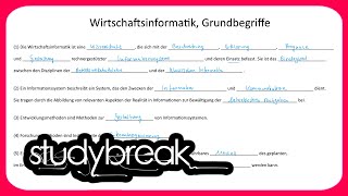 Wirtschaftsinformatik Grundbegriffe  Wirtschaftsinformatik [upl. by Oric217]