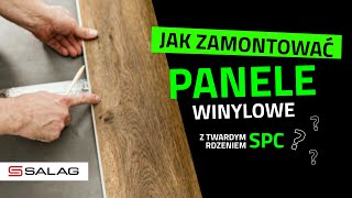 Jak zamontować panele winylowe z twardym rdzeniem SPC [upl. by Nomead]