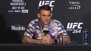 UFC 264 Dustin Poirier Postfight Press Conference [upl. by Lubeck568]