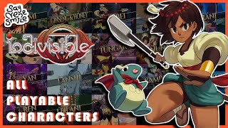 Indivisible  All Playable Characters [upl. by Anay601]