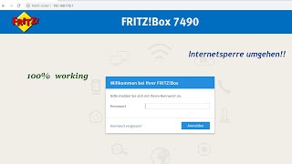 JEDE INTERNETSPERRE UMGEHEN AUCH FRITZBOX [upl. by Harlen]