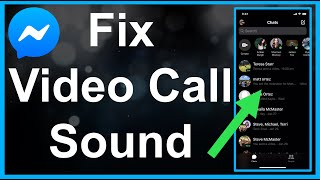 How To FIX Messenger Video Call Sound Problem [upl. by Nosiddam897]