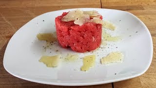 Italian beef tartare recipe [upl. by Ikiv]