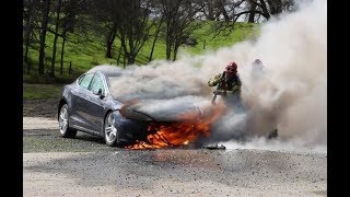 High Voltage Vehicle Firefighting  Brock Archer [upl. by Joses492]