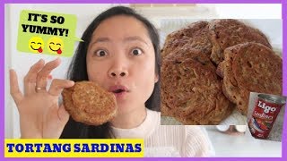 Tortang Sardinas Recipe Panlasang Pinoy [upl. by Idnarb]