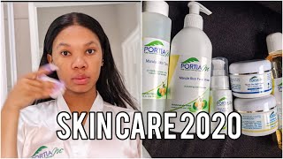 HOW TO USE PORTIA M SKIN CARE SOLUTIONS PRODUCTS STEP BY STEP SKIN CARE ROUTINE SA YOUTUBER [upl. by Salema]