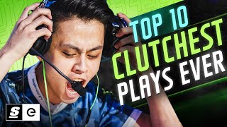 The Top 10 Best Clutches in Esports History [upl. by Corine398]