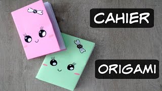 Mini Cahier en Origami [upl. by Efeek28]