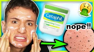 I tried Cetaphil Moisturizing Cream for ONE WEEK how do yall like it [upl. by Eibot668]