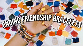 6 WAYS TO START AND END YOUR FRIENDSHIP BRACELETS ADJUSTABLE  DIYholic [upl. by Troyes700]