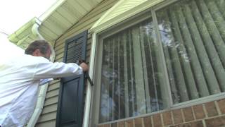 Perfect Shutters inc Vinyl Shutters Installation Instructions [upl. by Yekcir]