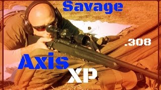 Savage Axis XP 308 Budget Rifle Test And Review HD [upl. by Yentiw]