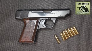 Rohm RG 42 25 Auto Pistol Review [upl. by Roobbie]