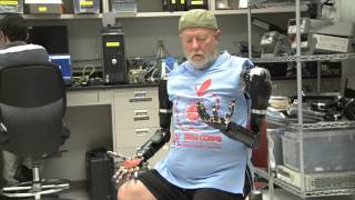 Amputee Makes History with APL’s Modular Prosthetic Limb [upl. by Oecam]