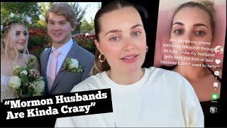 ASPYN OVARD THROWS SHADE AT MORMON HUSBANDS [upl. by Katrine]