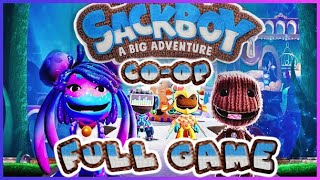 Sackboy A Big Adventure FULL GAME Longplay CoOp PS4 PS5 [upl. by Eltrym]