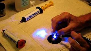 UV Adhesive Demo [upl. by Geilich]