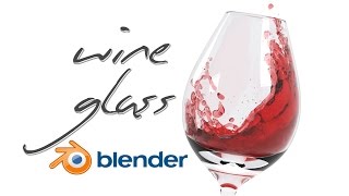 Create a Wine Glass  Blender Fluid Simulation Tutorial [upl. by Nagad510]