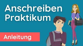 ✅ Anschreiben Schülerpraktikum mit Beispiel [upl. by Ayota731]