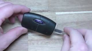 2009  2015 Ford Key Battery Replacement  EASY DIY [upl. by Frieder781]