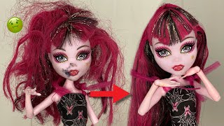 MONSTER HIGH DOLLS MAKEOVER TRANSFORMATION Ep 1 [upl. by Lucio]