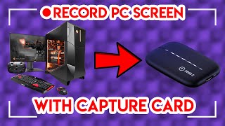 How to record computer screen on Elgato HD60S Capture card [upl. by Lihka]