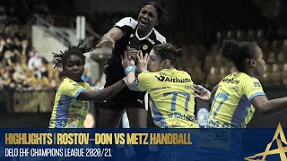 Highlights  RostovDon vs Metz Handball  Round 5  DELO EHF Champions League 202021 [upl. by Aillemac]